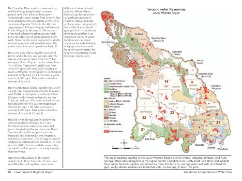 Lower Washita - Water Resources Board - State of Oklahoma