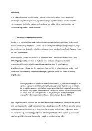 Arbeidsrapport 1 - Og Bedre Skal Vi Bli