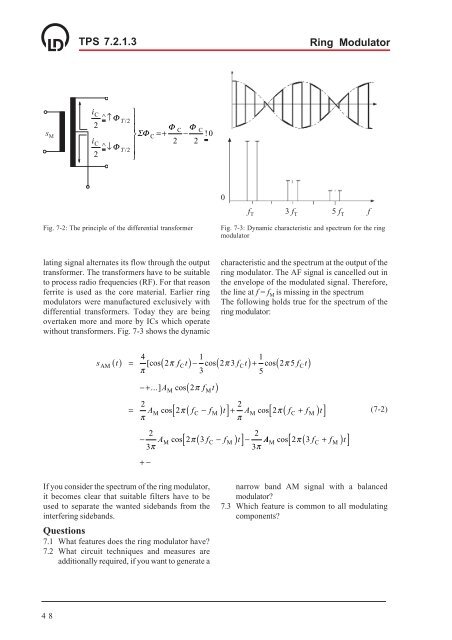 T 7.2.1.3 Amplitude Modulation