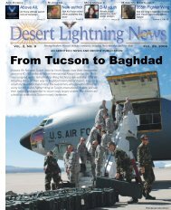 From Tucson to Baghdad - Davis-Monthan Air Force Base