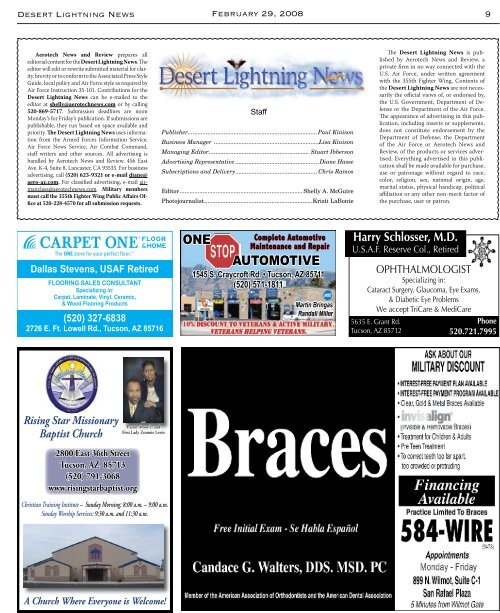 From Tucson to Baghdad - Davis-Monthan Air Force Base