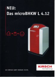 KIRSCH - Kohl BHKW-Technik