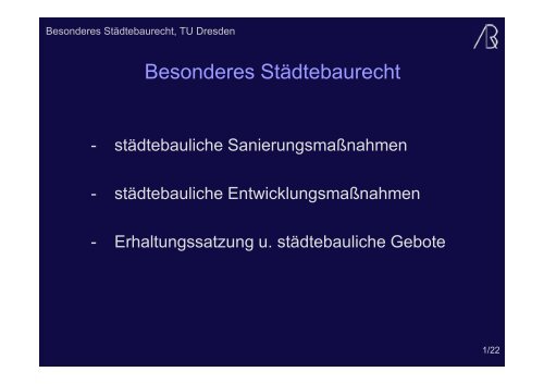 (Microsoft PowerPoint - Besonderes_Staedtebaurecht_26-06-12 ...