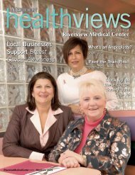 Download the May/June 2009 issue - Riverview Medical Center