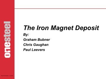 The Iron Magnet Deposit - SA Explorers