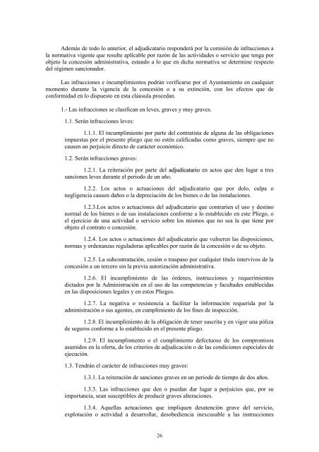 01 pliego concesion puestos mercacentro - Ayuntamiento de ...