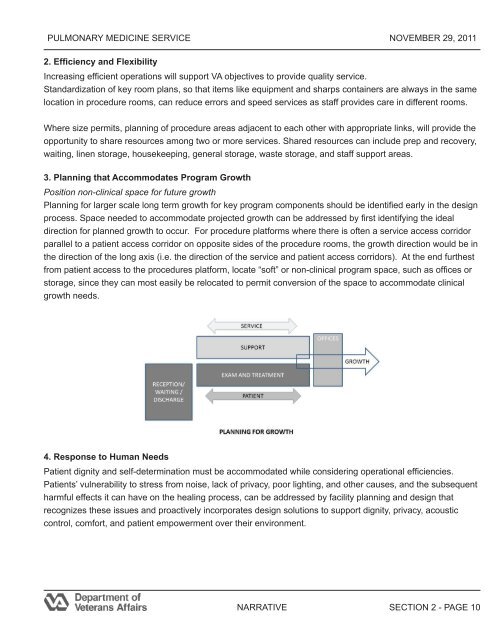 Pulmonary Medicine Service Design Guide - Office of Construction ...