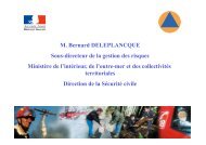 M. Bernard DELEPLANCQUE Sous-directeur de la gestion ... - hcfdc