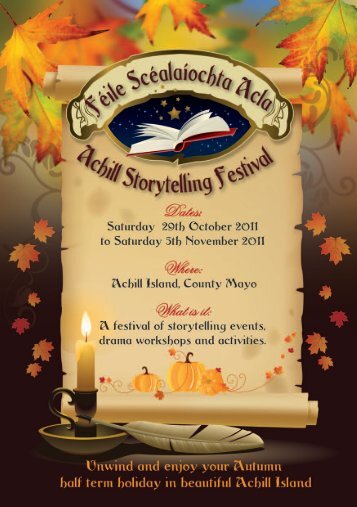 Achill Storytelling Programme 2011 - Mayo County Library