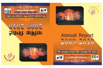 Annual Report - Ministry of Power