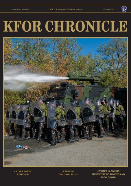 KFOR CHRONICLE - ACO - NATO