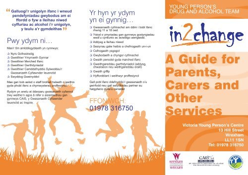 A Guide for Parents, Carers and Other Services - Health Challenge ...