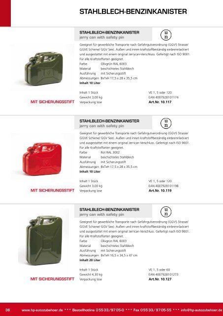 GesamtkataloG 2011/2012 - HP-Autozubehoer