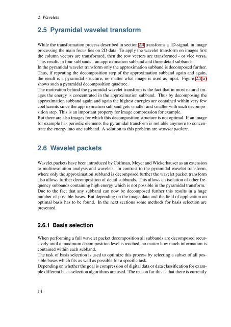 2 Wavelets