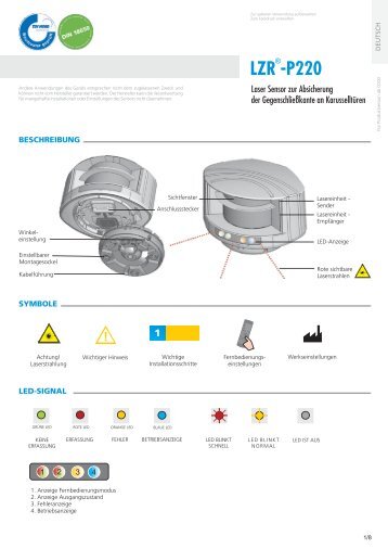 LZR -P220 - BEA Pedestrian