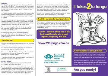 2 to Tango - Family Planning Queensland
