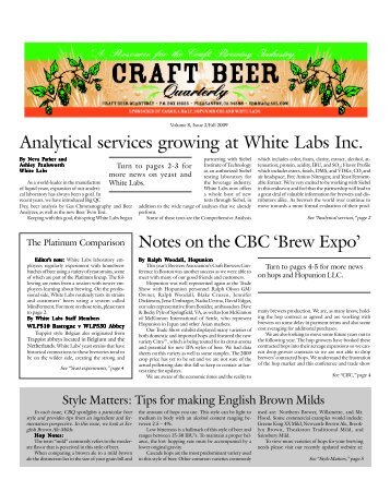 Craft Beer Quarterly - Yeastbank.com