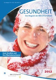 GESUNDHEIT - BKK ZF & Partner