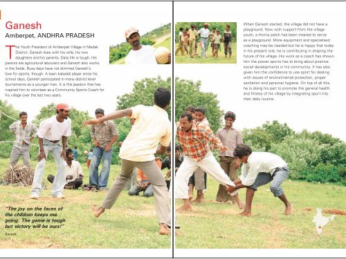 Through The Power Of Sports Changing Lives - Isha Outreach