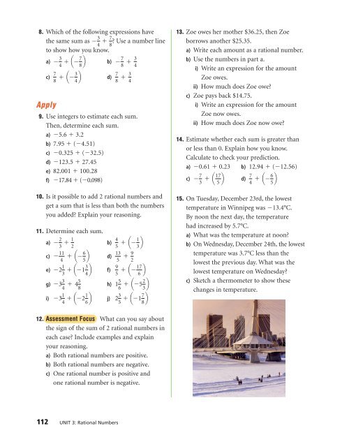 What Is a Rational Number? - mrscote