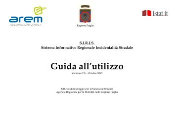 guida all'utilizzo del sistema S.I.R.I.S. ver. 1.2 - CReMSS