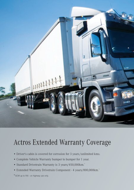 Warranty Brochure (2402 KB, PDF) - Mercedes-Benz