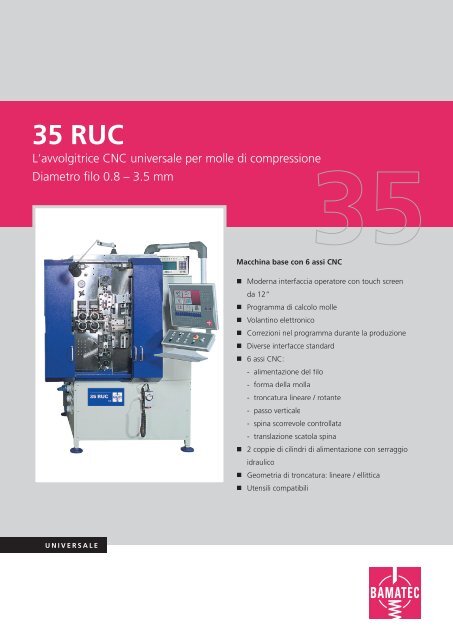 35 RUC - Bamatec AG