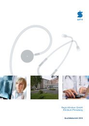 Qualitätsbericht 2010 - Klinikum Pinneberg