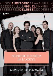 sexteto de cuerda de la oscyl - Blog del Auditorio Miguel Delibes