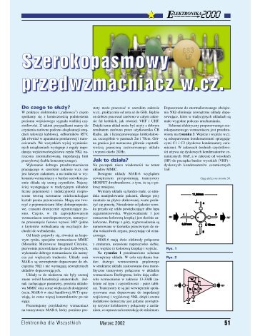 Szerokopasmowy przedwzmacniacz w.cz. - Elportal