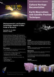 Cultural Heritage Documentation Earth Observations with Satellite ...