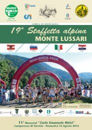 19 a Staffetta alpina MONTE LUSSARI - ustositarvisio.it