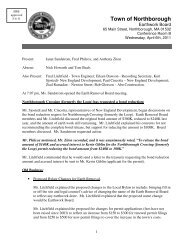 Earth Removal Board minutes 04/06/2011 - Town of Northborough