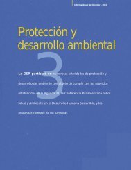 ProtecciÃƒÂ³n y desarrollo ambiental - PAHO Publications Catalog