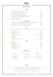 Bo'vine A3 Menu