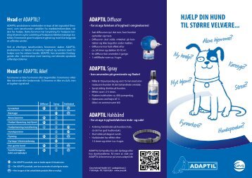 Adaptil brochure