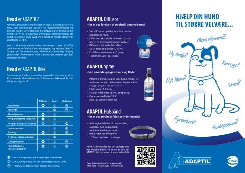 Adaptil brochure