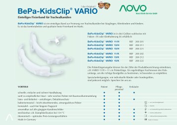 BePa-KidsClipÂ® VARIO - Allenspach Medical AG