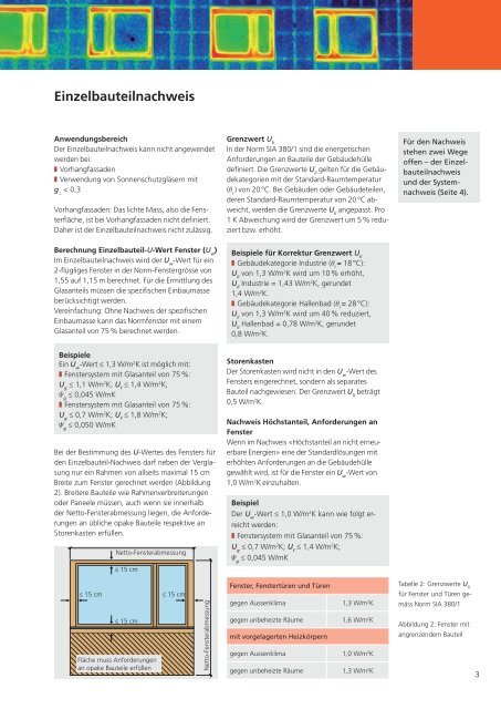 Merkblatt Fenster