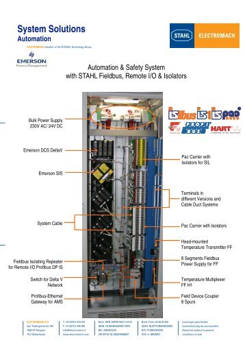 System Solutions - Electromach BV