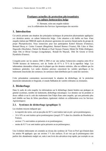 1. Introduction 2. DÃ©sherbage