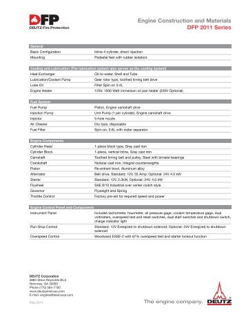 Construction and Materials Data