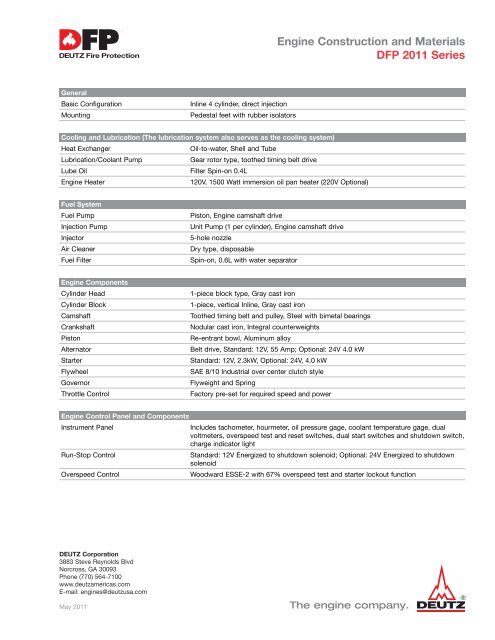 Construction and Materials Data