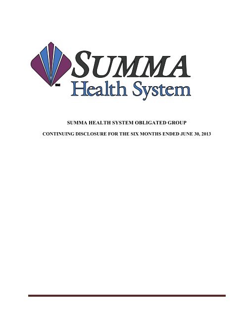 Summa Health Picshealth