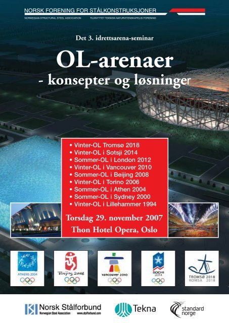 OL Arenaer 11-10-07 - Norsk StÃ¥lforbund