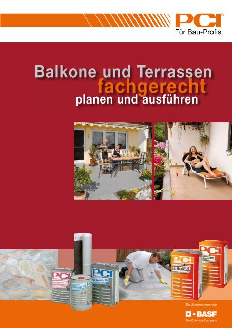 Balkone und Terrassen fachgerecht planen und ausführen