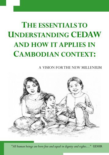 Essentials to Understanding CEDAW - CEDAW Southeast Asia