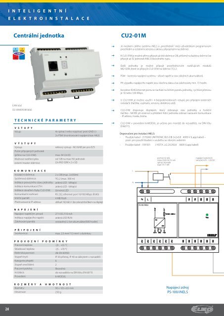 INTELIGENTNÃ ELEKTROINSTALACE www.inels.cz - ELKO EP ...