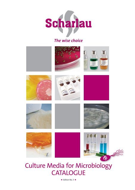 Culture Media for Microbiology CATALOGUE - Bartelt