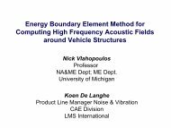 Energy Boundary Element Method for Computing High Frequency ...